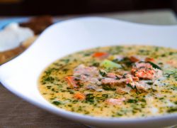 lohykate fiński kremowa zupa z łososia
