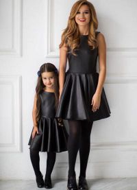 identyczne sukienki dla mamy i córki 1