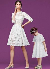 идентични рокли за майка и дъщери 3
