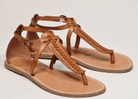 Sandály bez podpatků 2013 4