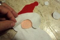 Djed Mraz napravljen od filca (4)