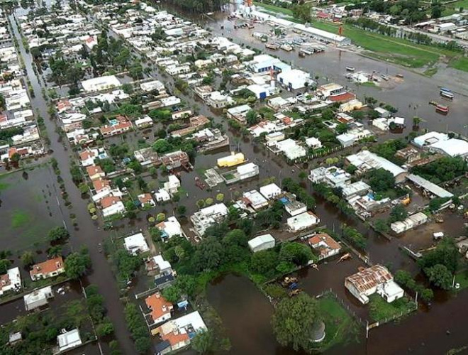 Наводнение в Санта-Фе