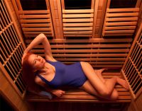 infračervená sauna v apartmánu 2