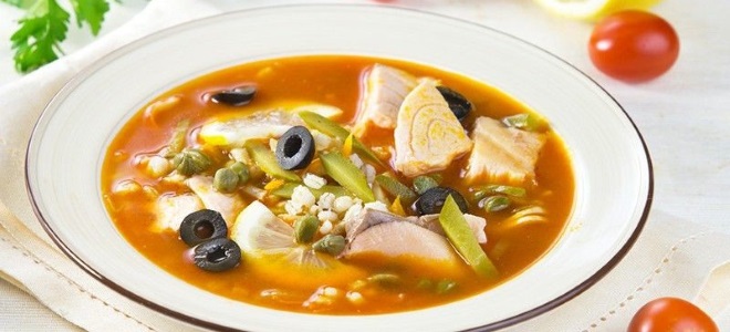 Сладка риба супа рецепта