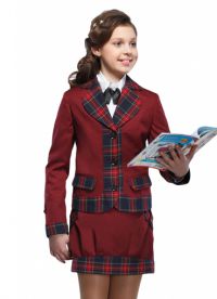 školski burgundski jakni 4