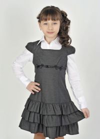 Школске хаљине за дјевојчице 4