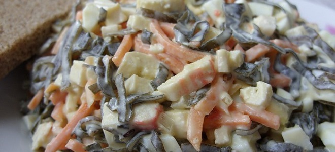 Recept za salatu od morske dlake