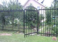 metalna ograda od presjeka