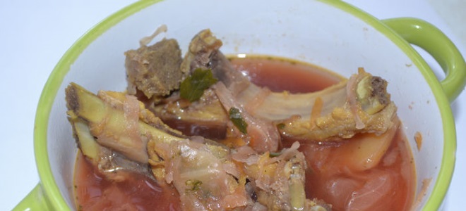 Рецепта за зелева супа със свинско месо
