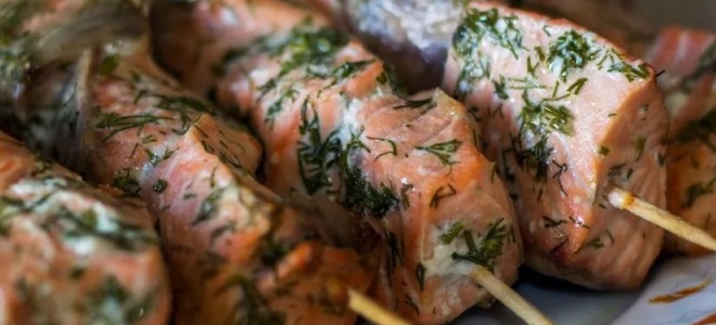 Jak marynować ryby dla snish ​​kebaba