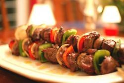 piščančji jetni kebab z mastjo recept