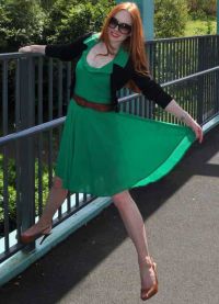 Zelené šaty 3