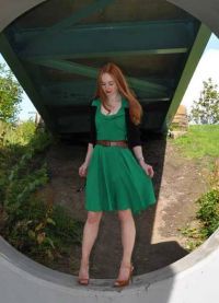 Zelené šaty 7