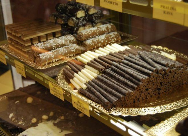 Шоколадный магазин Cukrcek