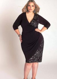 krátké šaty pro obézní ženy 27