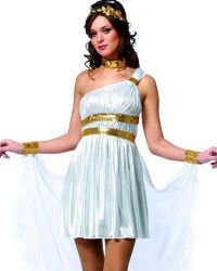 Кратки рокли в гръцки стил 3