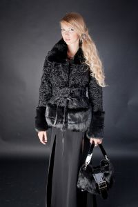 Astrakhan fur coat 2