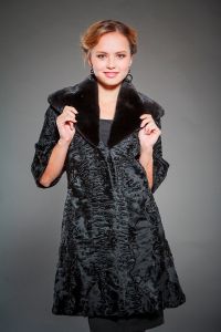 Astrakhan fur coat 8