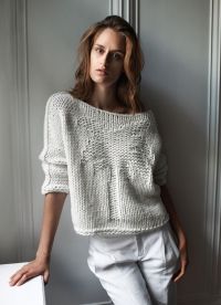 кратки плетени џемпер 1
