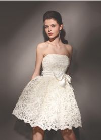 krótkie koronkowe suknie ślubne 2