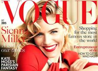 Сиена Милър се превърна в лицето на корицата на октомврийския брой на Vogue