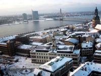 Забележителности на Рига през зимата1