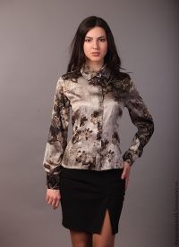 блузи от естествена коприна 3