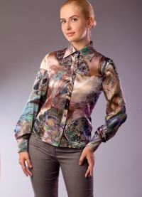 естествени блузи от естествена коприна 8