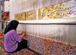Персийски копринени килими