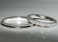 stříbrné snubní prsteny 8