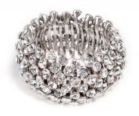 Сребрни прстен са дијамантом 8