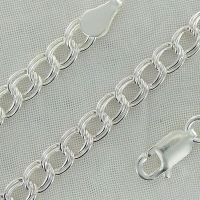 stříbrné dámské řetězy 1