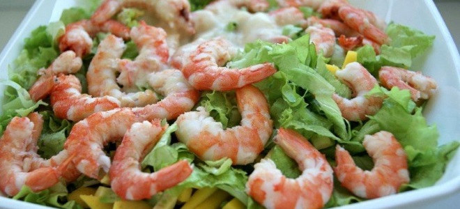 Salata od škampi - jednostavan recept