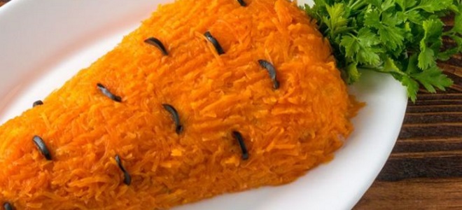 Празнична моркова салата