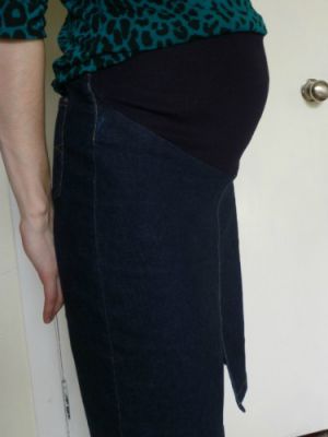Spódnica dla kobiet w ciąży własnymi rękami17