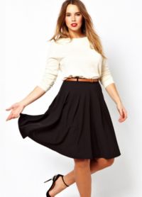 стилови сукње за потпуну 2014. 4