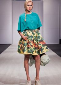 Floral print skirt 2014 8