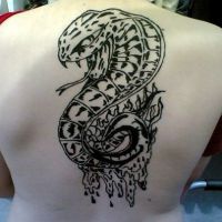 Какво означава змия татуировка 5 означава