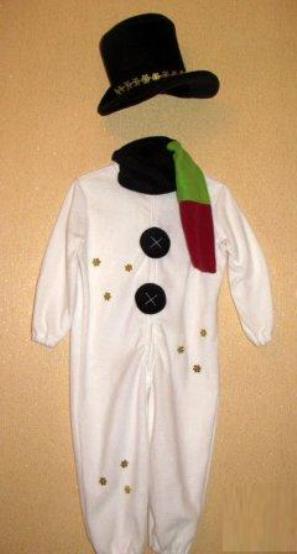 kostum za snežaka storite sami 27