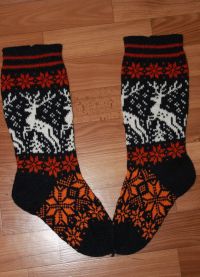 ponožky s jelenem3