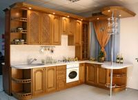 Дървени кухненски мебели 3
