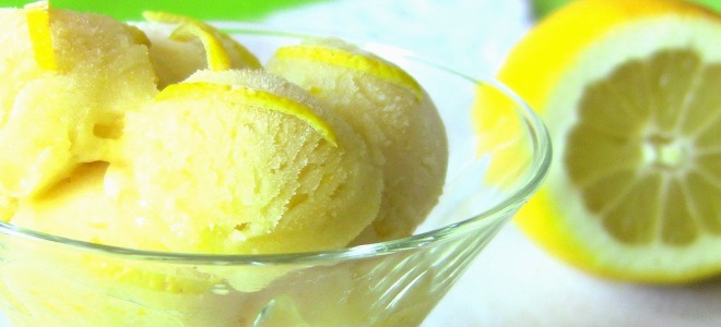 citron sorbet recept