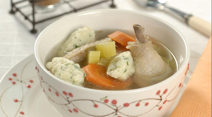 Как да готвя супа с кнедли