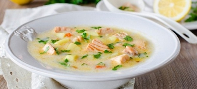 Roztavená rybí polévka - recept