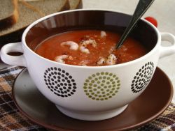 Krevety rajčatová polévka