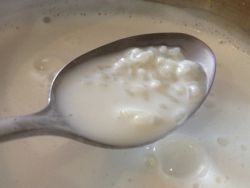млечна супа са пиринчем