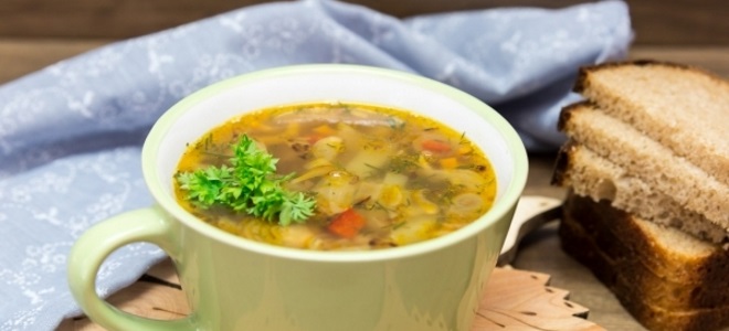 Pohanková polévka - bezmetní recept