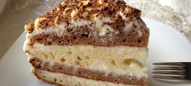 Sour cream cake - recept