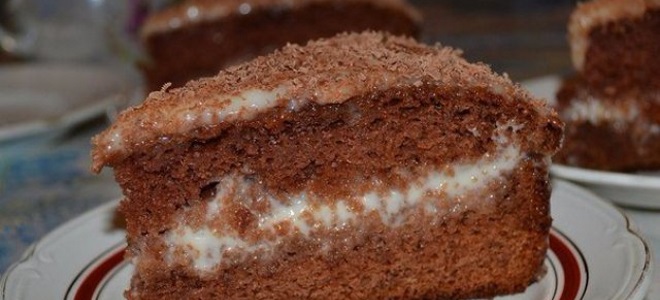 torta iz čokolade s kislo smetano