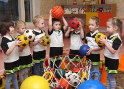 sportovní hry v mateřské škole